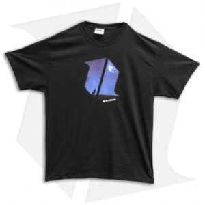 Blade HQ Black Short Sleeve T-Shirt Wolf & Moon Shield Logo