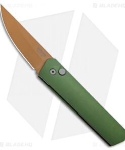 Medford + Blade HQ Praetorian Swift Automatic Knife Gray (3.3" Tumbled)