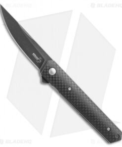 Boker Mini Kwaiken Exclusive Flipper Knife Carbon Fiber (3" Smokewash VG-10)