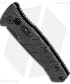 Alternative view of Boker Mini Strike Automatic Knife Black Aluminum (2.6" Black D2)