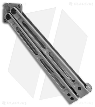Boker Plus Papillon Trainer Butterfly Knife Stainless Steel (4.1" SW) 01BO352 - Image 3