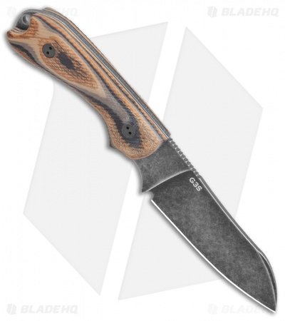 Bradford Guardian3 Sheepsfoot Fixed Blade Knife G-Wood (3.5" Nimbus M4) - Image 2
