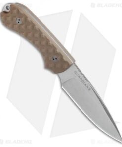 Alternative view of Bradford Knives Guardian3 Fixed Blade Coyote Brown (3.5" False Edge Stonewash)