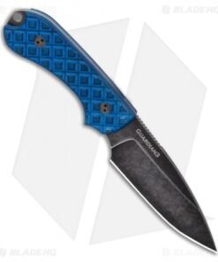 Alternative view of Bradford Knives Guardian3 Fixed Blade Black/Blue G-10 (Sabre/M390/Nimbus)