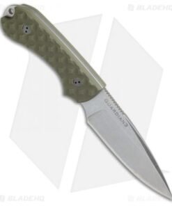 Alternative view of Bradford Knives Guardian3 Fixed Blade Knife OD Green (3.5" False Edge Stonewash)