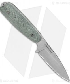 Alternative view of Bradford Knives Guardian3.5 Fixed Blade 3D Black (3.75" Stonewash Black)