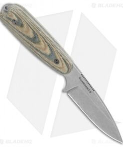 Alternative view of Bradford Knives Guardian3.5 Fixed Blade 3D Camo Micarta (3.75" Stonewash M4)