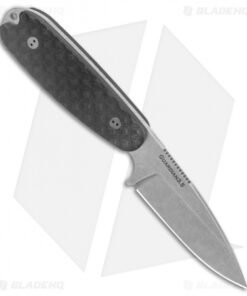 Alternative view of Bradford Knives Guardian3.5 Fixed Blade Black (3.75" Stonewash M4)
