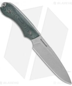 Alternative view of Bradford Knives Guardian5 Fixed Blade Knife 3D Black Micarta (5.5" Stonewash 3V)