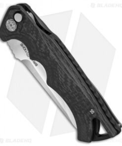 Alternative view of Brian Tighe & Friends Large Tighe Fighter Tanto Automatic Knife CF (3.7" SW)