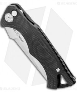 Alternative view of Brian Tighe & Friends Small Tighe Fighter Auto Black G-10 (3" SW)