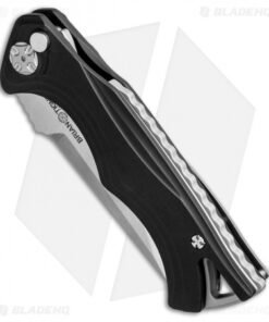 Alternative view of Brian Tighe & Friends Small Tighe Fighter Tanto Auto Knife Black/Gray (3" SW)