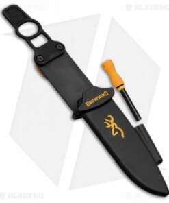 Alternative view of Browning Ignite Fixed Blade Knife Black/Orange (4" Black) 3220161