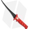 Bubba Blade Whiffie 14.25" Fixed Blade Knife Red Rubber (8" Black)