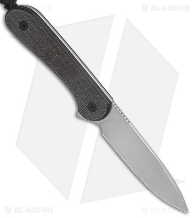 CIVIVI Elementum Fixed Blade Knife Dark Green Micarta (4" Satin) C2105B - Image 2