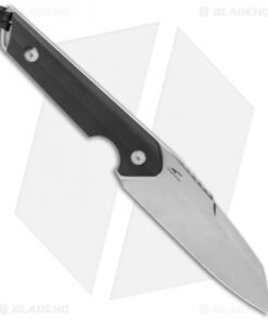 Alternative view of CIVIVI Kepler Fixed Blade Knife Black G-10 w/Lanyard (4.5" Satin)