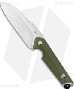 CIVIVI Kepler Fixed Blade Knife OD Green G-10 w/Lanyard (4.5" Satin)