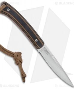 Alternative view of CRKT Folts Biwa Fixed Blade Knife Brown/Black G-10 (3" Satin)