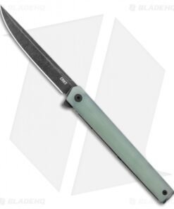 CRKT CEO Exclusive Flipper Liner Lock Knife Natural G-10 (3.25" Smokewash)