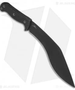 Alternative view of CRKT Johnson KUK Tactical Kukri Fixed Blade Knife (10.56" Black) 2742