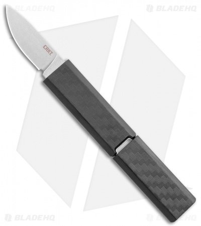 CRKT Scribe Fixed Blade Knife Black GRN (1.8" Stonewash) 2425 - Image 2