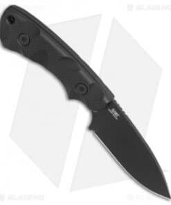 Alternative view of CRKT Siwi Drop Point Fixed Blade Knife Black G-10 (3.34" Black) 2082