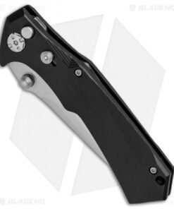 Alternative view of CRKT Tighe Tac Two Clip Point Automatic Knife GRN (3.38" Satin) 5230-Conv