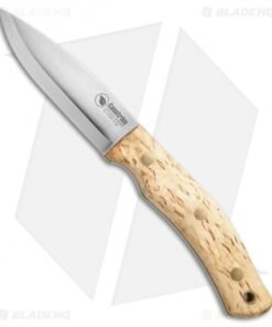 Casstrom No. 10 SFK Fixed Blade Knife Curly Birch w/ Firesteel (3.75" Satin)