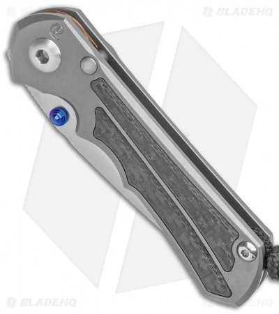 Chris Reeve Knives Small Inkosi Knife Carbon Fiber Inlays (2.75" SW) CRK - Image 2