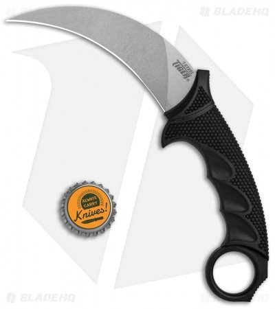 Cold Steel Karambit Steel Tiger Fixed Blade Knife (4.75" Stonewash) 49KST - Image 4