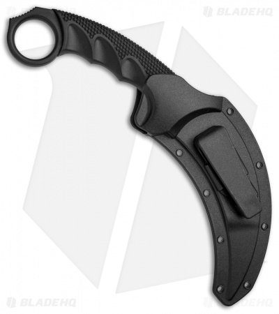 Cold Steel Karambit Steel Tiger Fixed Blade Knife (4.75" Stonewash) 49KST - Image 3