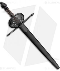 Alternative view of Cold Steel Man At Arms Shell Guard Dagger (12.5" Black) 88SHDM