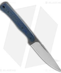 Alternative view of Cypress Creek Knives Backpacker Deluxe Fixed Blade Blue Lighting CF (3.1" Satin)