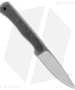 Alternative view of Cypress Creek Knives Backpacker Deluxe Fixed Blade Black CF (3.1" Satin)