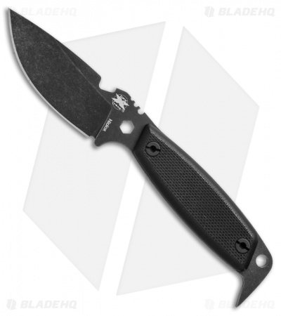 DPx H.E.S.T II Assault Survival Knife Black G-10 (3.15" Black SW)