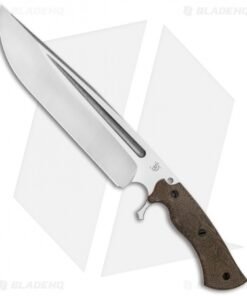 Dark Timber Knives Cave Bear Knife Green Micarta w/ Orange G-10 (10.3" Two-Tone)