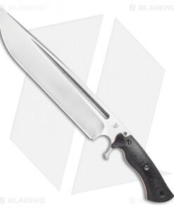 Dark Timber Knives Devil's Horn Knife Black Mi. / Orange Liners (11.8" Two-Tone)