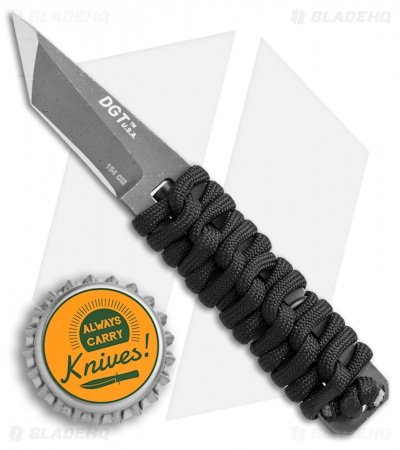 Darrel Ralph Grady Burrell DGT Dart Fire Fixed Blade Neck Knife (2" Gray) - Image 4