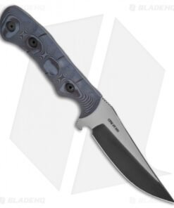 Alternative view of Dawson Knives Copper Canyon Fixed Blade Knife Black/Pewter G-10 (4.13" Specter)