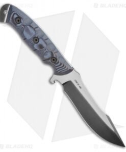 Alternative view of Dawson Knives Explorer Elite Fixed Blade Blue/Black G-10 (5.75" Specter)