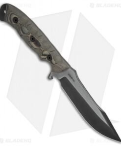 Alternative view of Dawson Knives Explorer Elite Fixed Blade Tan/Black G-10 (5.75" Specter)