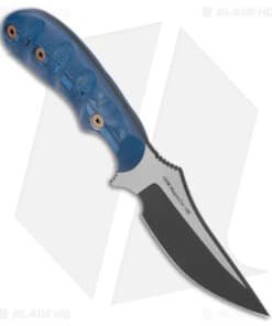 Alternative view of Dawson Knives Forester Fixed Blade Knife Blue/Black G-10 (3.5" Specter MagnaCut)