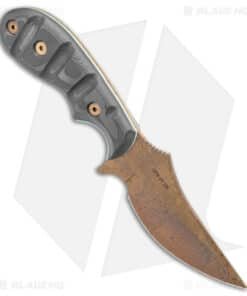 Alternative view of Dawson Knives Forester Fixed Blade Knife CF (4.4" Arizona Copper)