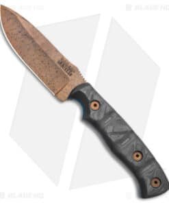Dawson Knives Huntsman Fixed Blade Two Tone CF (4.1" Arizona Copper)