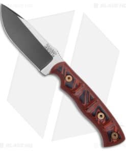 Dawson Knives Huntsman Fixed Blade Red/Black G-10 (4.1" Specter MagnaCut)