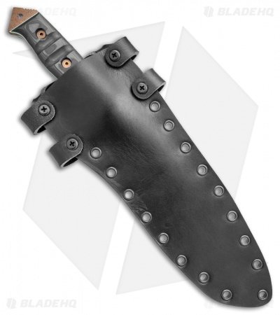 Dawson Knives Mojave 7 Fixed Blade Knife Two Tone CF (7" Arizona Copper) - Image 3