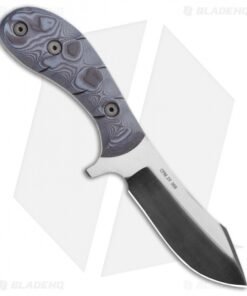 Alternative view of Dawson Knives Nightspark Fixed Blade Knife Pewter/Black G-10 (4" Specter)