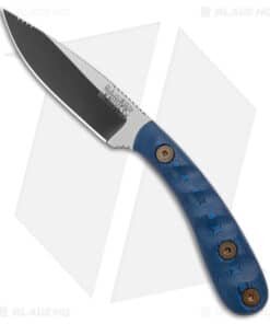 Dawson Knives Serengeti Fixed Blade Knife Blue/Black (3.25" Specter MagnaCut)