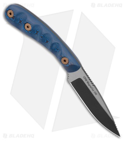 Dawson Knives Serengeti Fixed Blade Knife Blue/Black (3.25" Specter MagnaCut) - Image 2