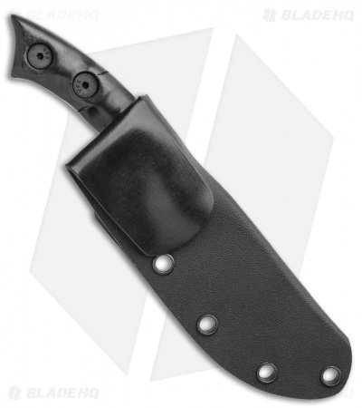 Dawson Knives Snakebite Fixed Blade Knife Marble Carbon Fiber (2.6" AZ Copper) - Image 3